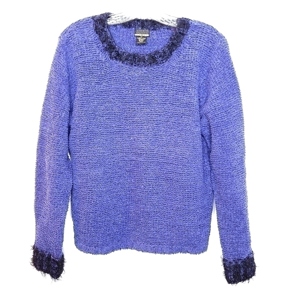Sigrid Olsen Sweaters - VINTAGE sigrid olsen sport women's m wool blend pullover long sleeve sweater